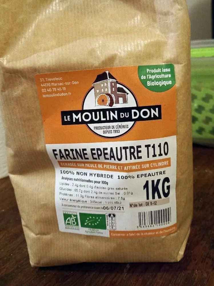 Farine epeautre t 110