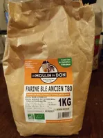 Farine blé ancien T80 100% Rouge de Bordeaux