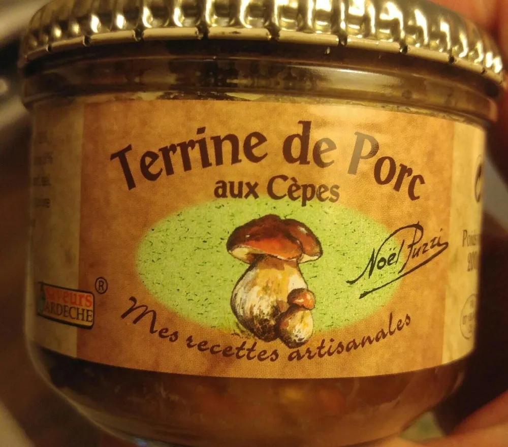 Terrine de Porc aux cèpes