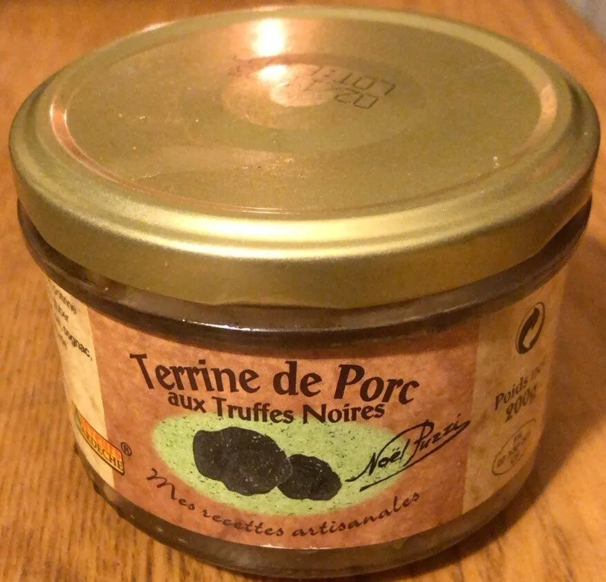 Terrine de porc aux truffes noires