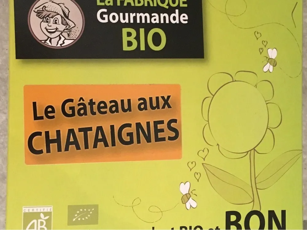 Gateau Aux Chataignes Bio