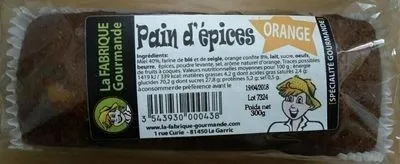 Pain d'épices orange
