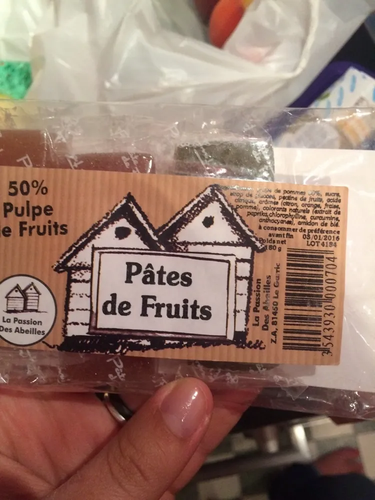 Pate de fruit