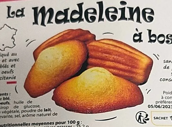 Les madeleines à bosse