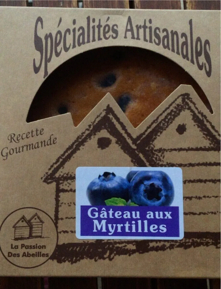 Gâteau aux myrtilles