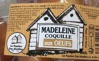 Madeleine coquille aux œufs