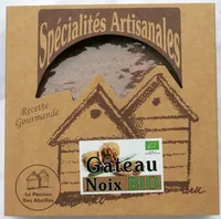 Gâteau noix bio