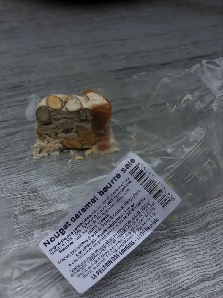 Nougat caramel beurre sale