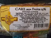 Cake aux fruits