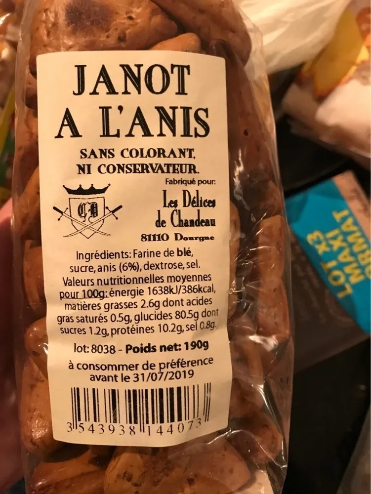 Janot a l'anis
