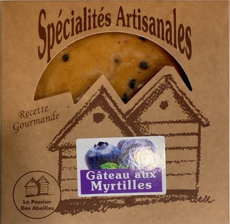 Gâteau aux myrtilles