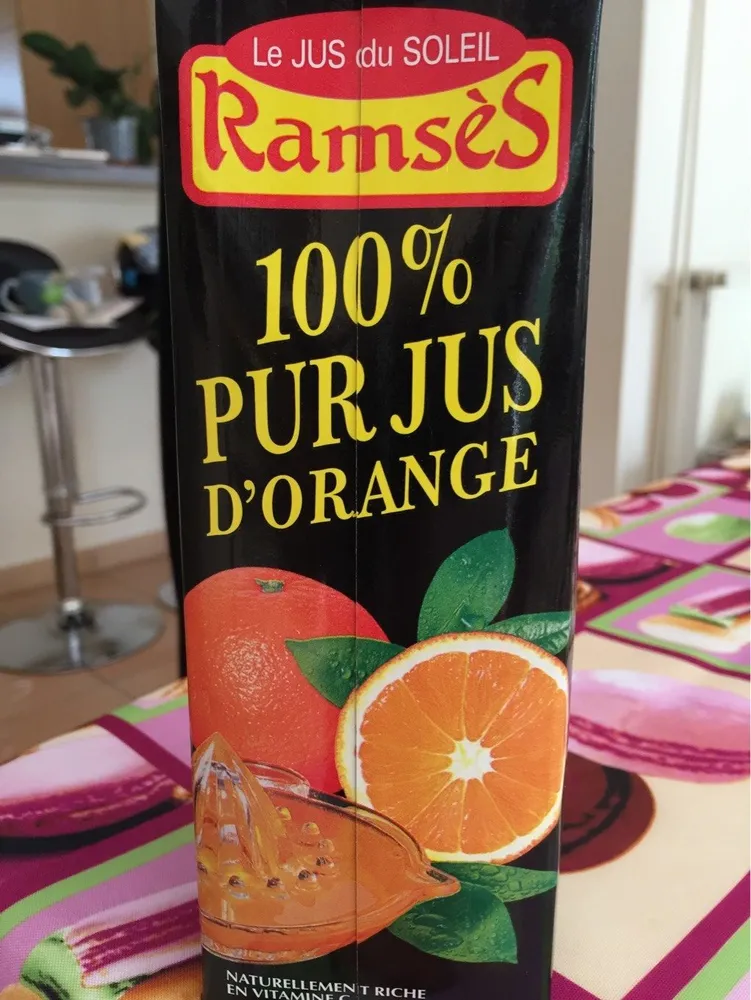 Brique 100% Pur Jus D'orange