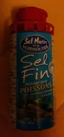Sel fin mélange poisson