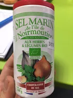 Sel Marin de l’Île de Noirmoutier aux herbes & légumes bio