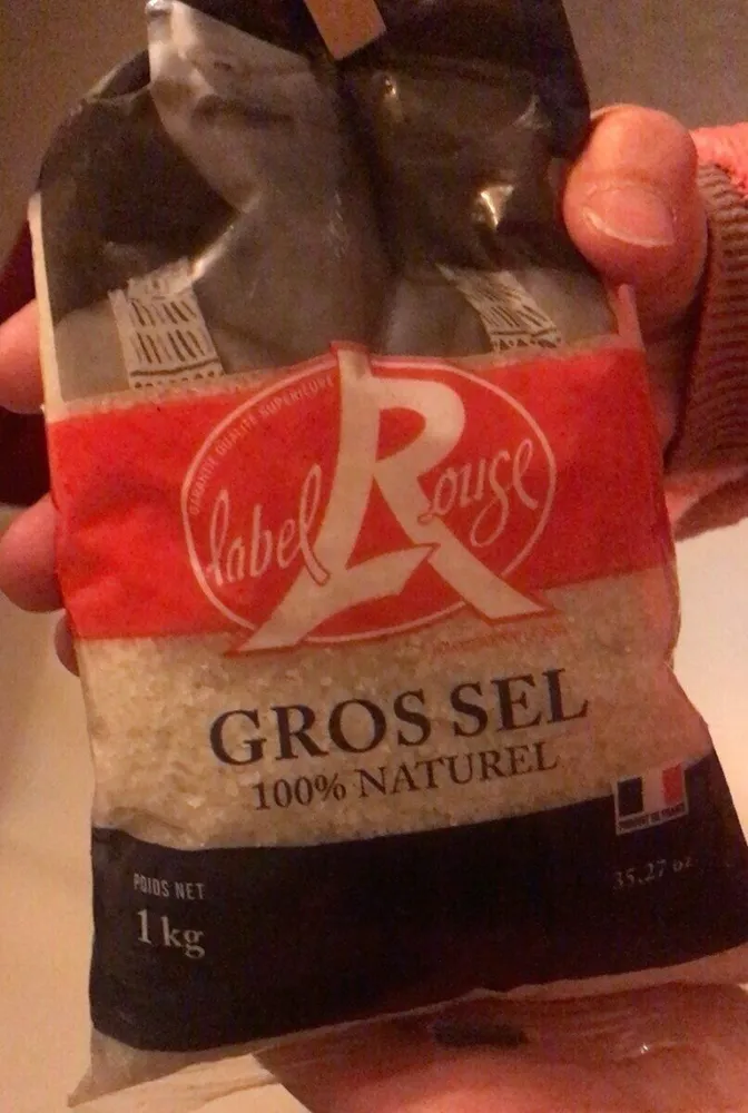 Gros sel naturel