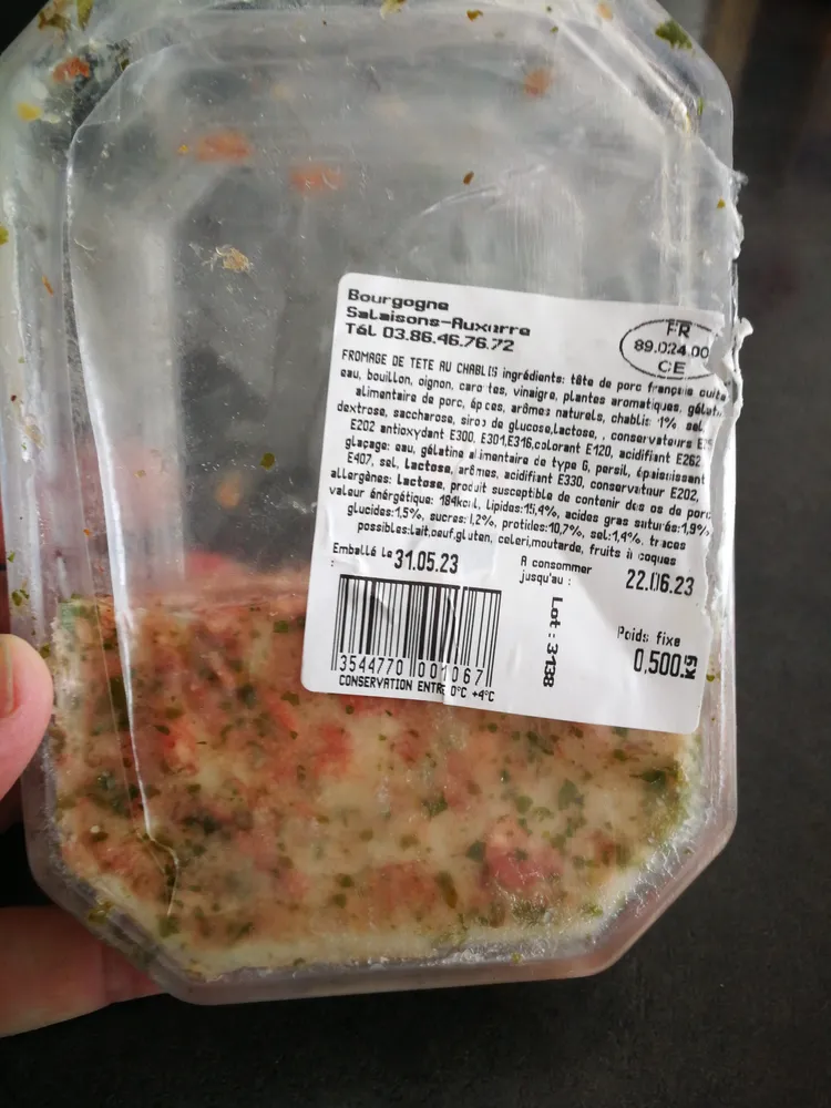 fromage de tête au chablis