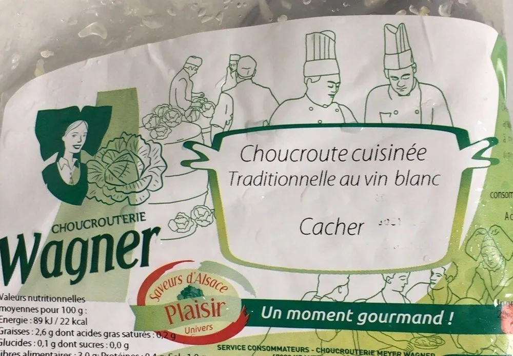 Choucroute cuisinée