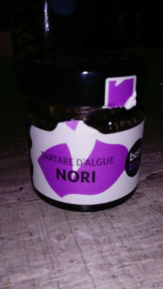 Tartare d'algue nori