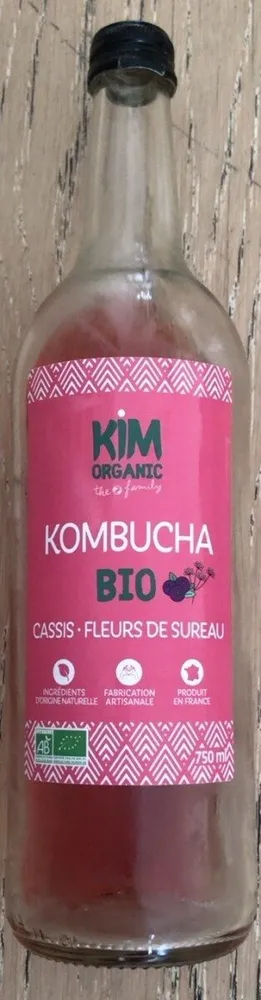 Kombucha cassis - fleurs de sureau