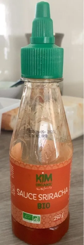 Sauce sriracha bio