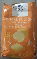 Chips épaisses saveur cheddar et oignon