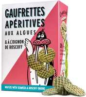 Gaufrettes apéritive aux algues