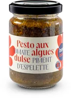 Pesto aux algues dulse, tomate