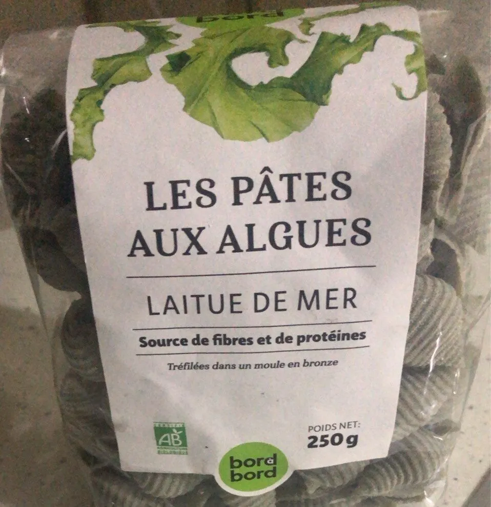 LES PATES AUX ALGUES