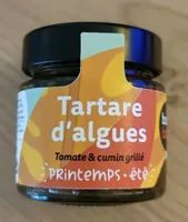 Tartare d'algues tomate et cumin grillé