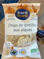 Chips de lentilles aux algues