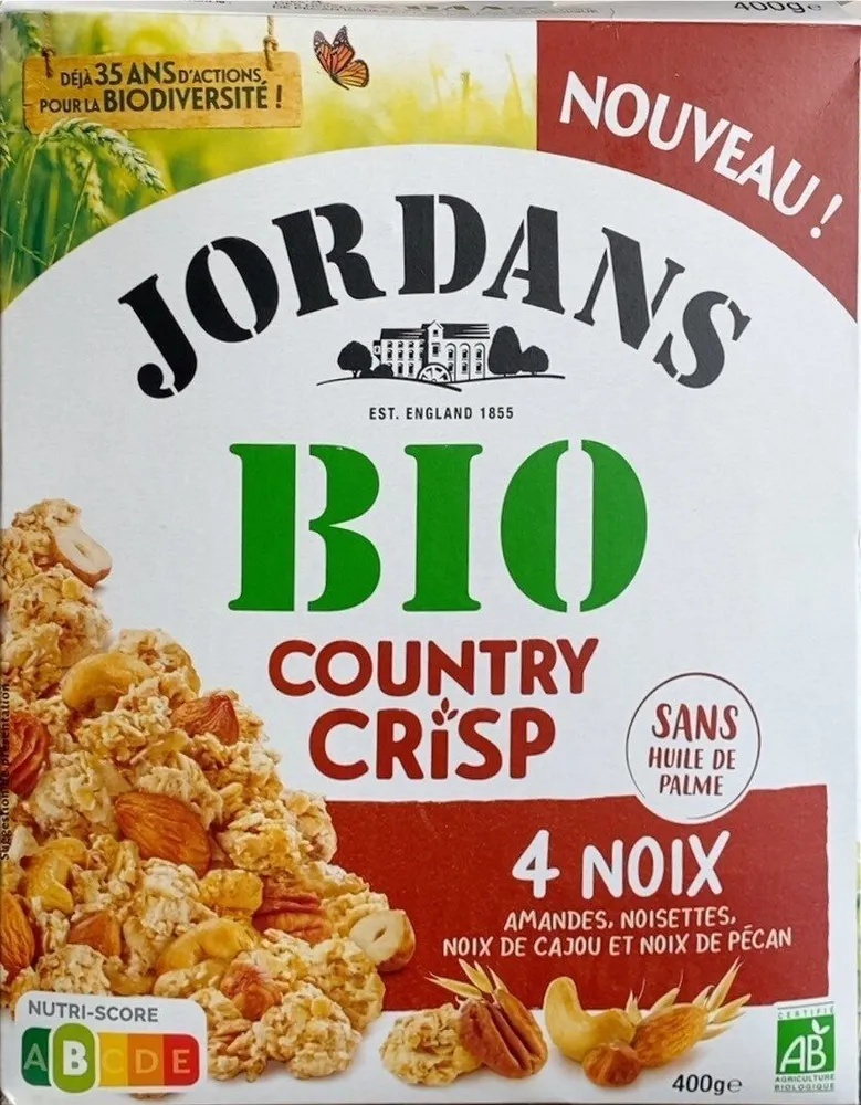 Country crisp 4 noix