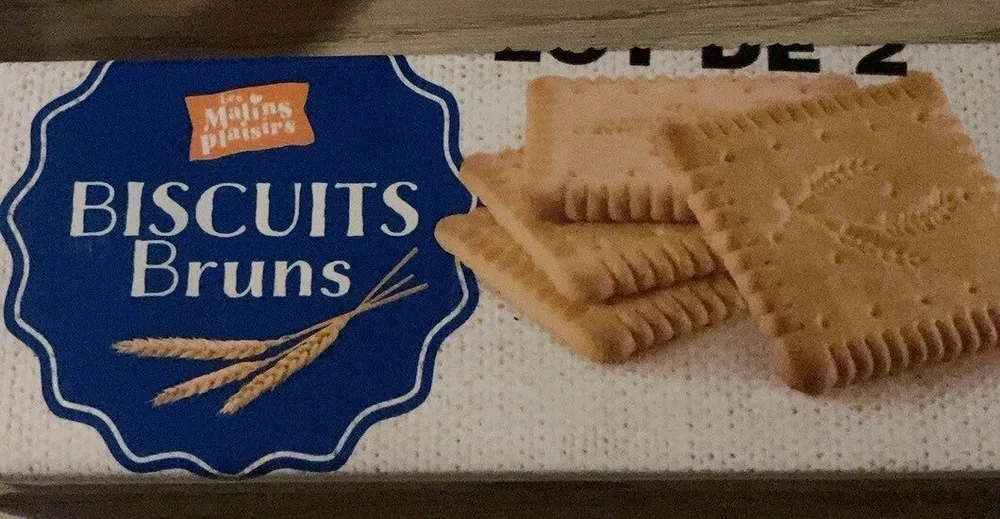 Biscuits bruns