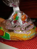Sables fourres noisettes & cacao, recette patissiere, le sachet de