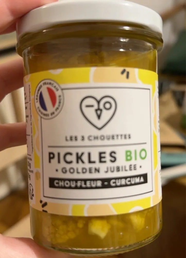 Pickes Bio chou-fleur curcuma
