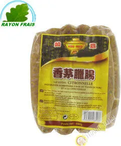 Saucisse citronnelle