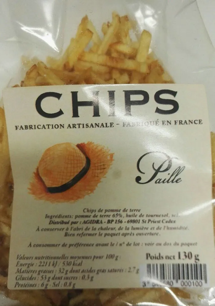 Chips paille