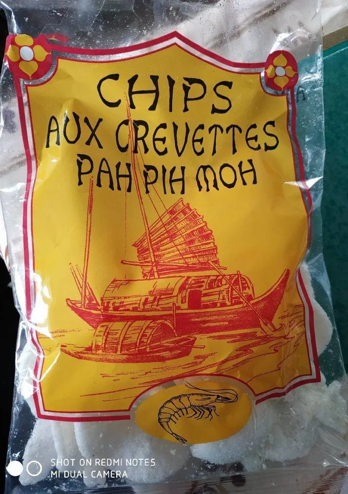 Chips aux crevettes PAH PIH MOH