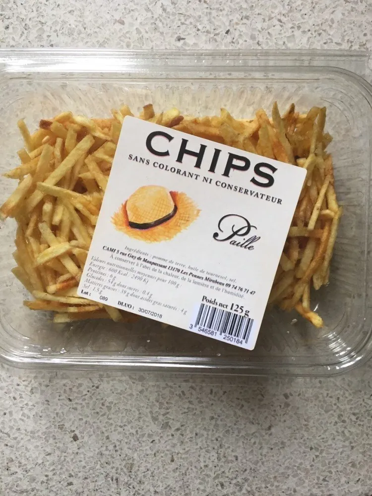 Chips paille