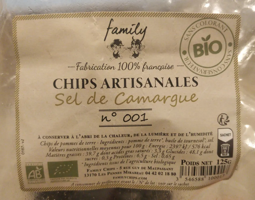 Chips artisanales