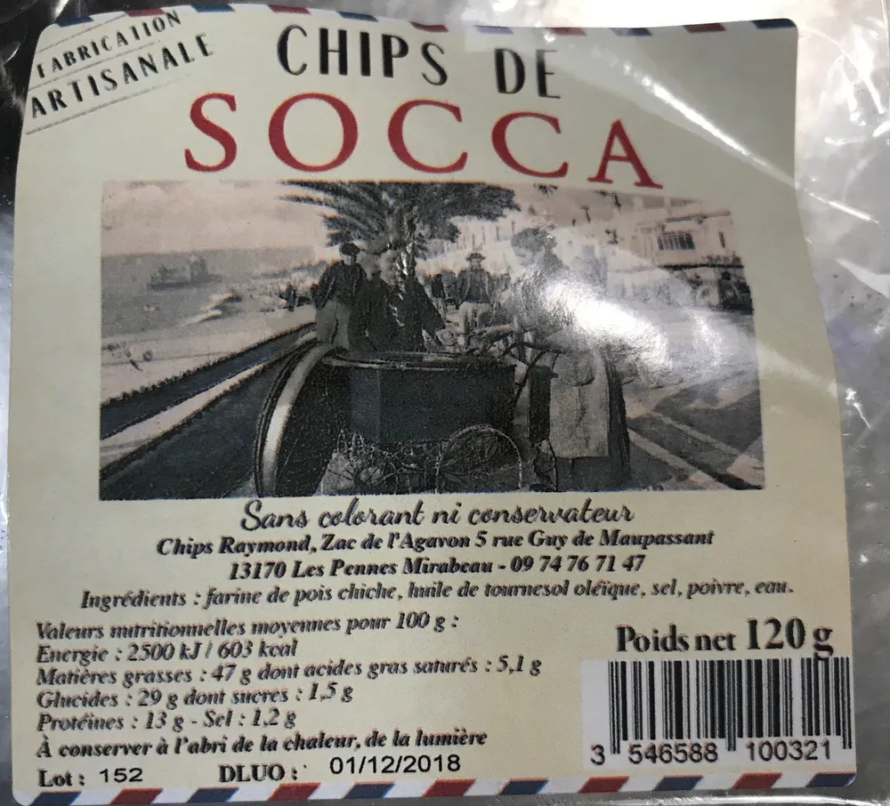 Chips de socca