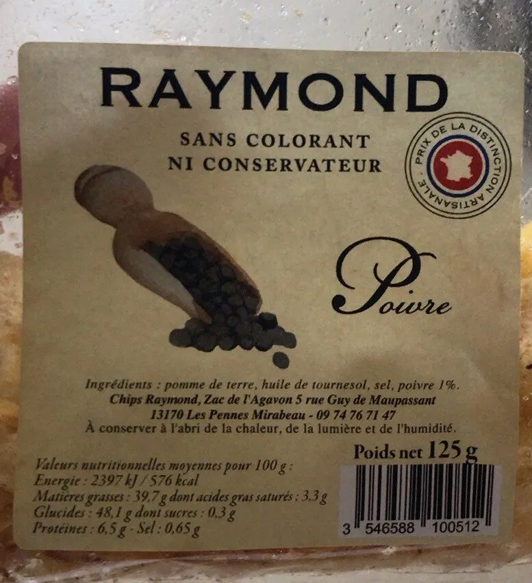 Chip’s Raymond Poivre