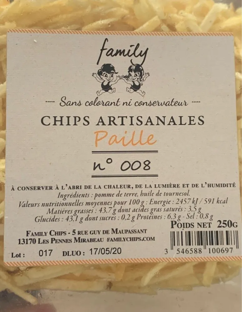 Chips artisanales