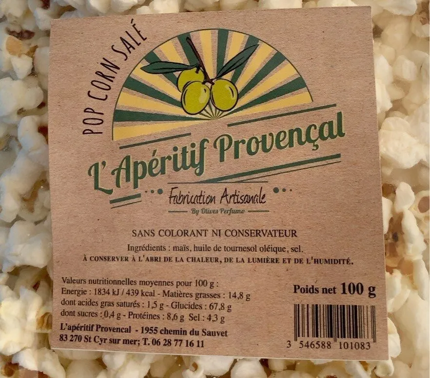 Popcorn salé