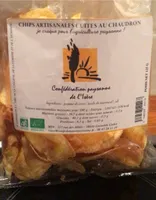 Chips artisanales cuites auchaudron