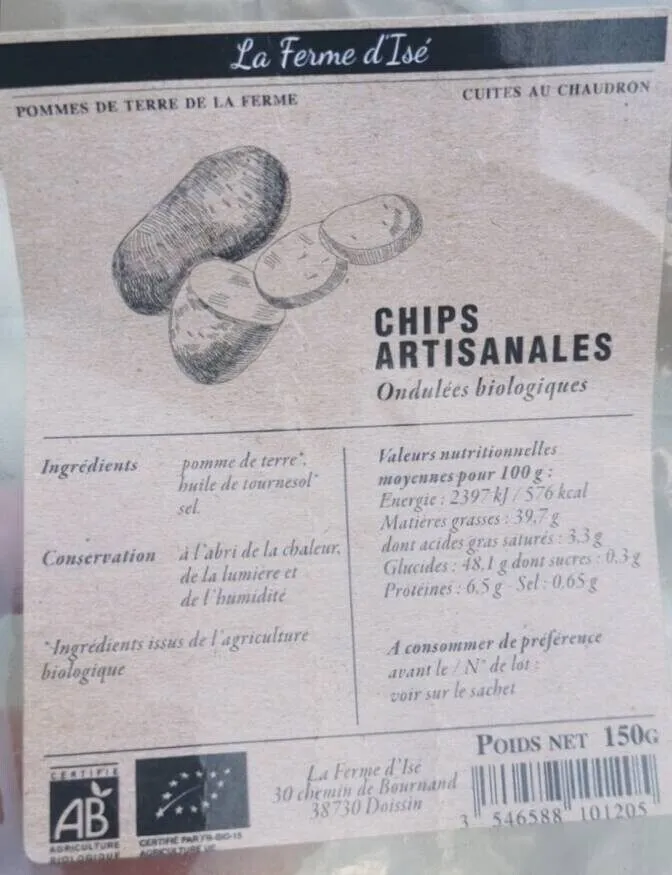 Chips artisanales