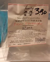 Navettes saveur f’eur d’oranger