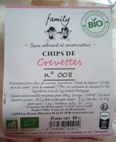 Chips de crevettes