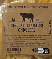 Chips artisanales ondulées