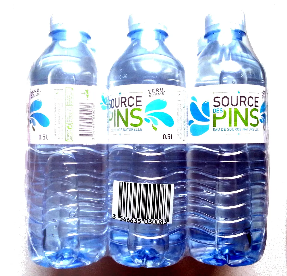 Eau de source naturelle
