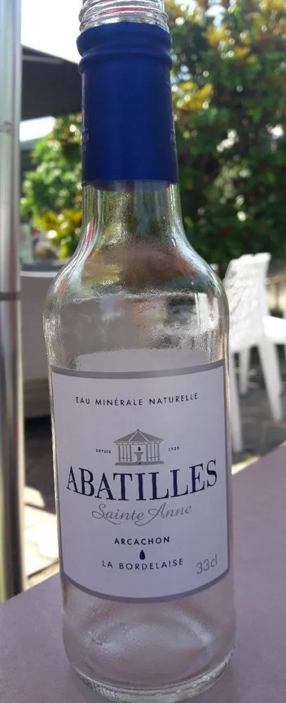 Eau minérale naturelle